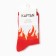 Women's socks KAFTAN Fire p. 36-39 (23-25 ​​cm)