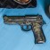 Figure soap "Pistol" Black Gold, 80g