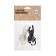 Magnets for boards 22 mm, 2 pieces, Devente "Cats", plastic bag with euro suspension