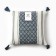 Decorative pillowcase "Ethel" Scandil 45x45 cm blue, polyester