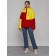 Ski jacket female winter, size 44, yellow color