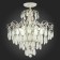 Ceiling EVOLUCE lamp. Sle160302-06. Magonza. 6x60 watts, E14, 50x50x75 cm, golden color