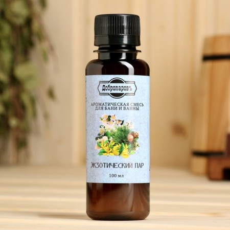 Fragrance for the bath and bath "Exotic steam" natural, 100 ml "Dobroparov"-3
