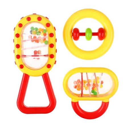 Set of rattles "Confeti", 3 pcs, color mix, crush me-1