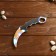 Souvenir weapons made of wood "Cerambit, hardening"