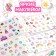 100 stickers "for girls", 12 p.