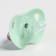 Orthodontic dummy nipple, silicone, from 6 months, with a cap, color mix for a boy