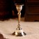 Click for 1 candle "Classic" with mother -of -pearl 11 cm