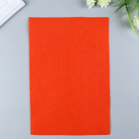 Soft felt 1 mm 20x30 cm orange mix