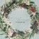 Laminated vertical "New Year's Wreath", S 11.5 x 14.5 x 5.5 cm, New Year