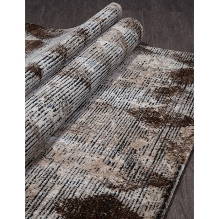 Rectangular carpet Karmen Hali Panama, size 156x230 cm, color Grey/Brown-1