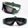 Tactical glasses, with interchangeable lenses, on the elastic band