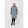 Female coat, size 66, blue color