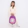 Baby backpack on lightning, 3 outer pockets, purple color