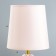 Board lamp "Maria" E14 40W gold 22.5x22.5x28 cm Risalux