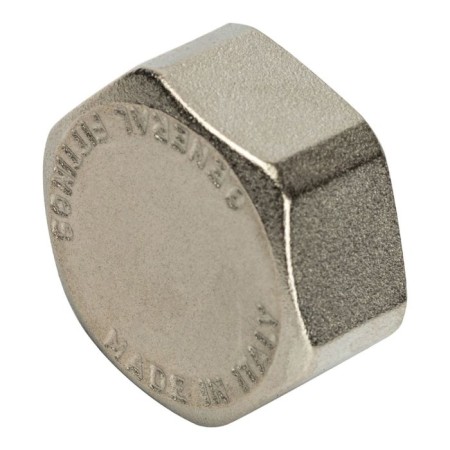 Stout SFT-0027-000034, 3/4 plug, internal threads, nickelled brass-2