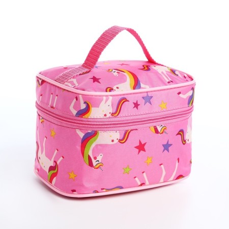 Lightning cosmetic bag, pink color