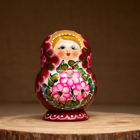Flot "flowers", pink dress, 10 puppet, 12-14 cm-2