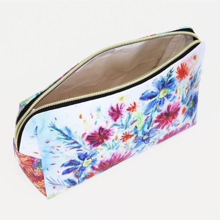 Cosmetic bag with lightning, white/multi -colored color-2