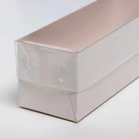 Box for Makarun, with a lodge, white 16.5 x 5.5 x 5.5 cm-2