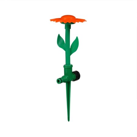 Distant sprayer, 33 cm, under connector, peak, plastic, “flower”, Greengo-9