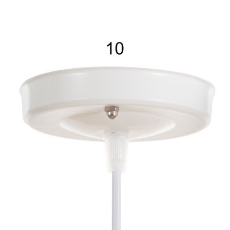 Bayerlux lamp "Angelo" 1x40W E27 white 18x18x70cm-5