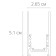 ARTE LAMP Linea-CCCESSORES A460106, 2.65x100x5.1 cm, black