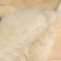 Bath cap of "premium" sheepskino straight seam, beige
