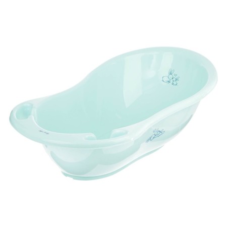 Bath children's “rabbits” with a drain, 86 cm, turquoise color
