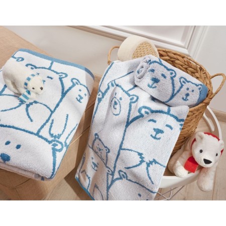 Tmachry Guten Morgen Plush, 650 g, size 70x130 cm, white color-10
