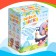 Developing toy "Funny Snail", with mobile elements, on a suction cup, color orange color
