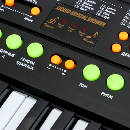 Children's Bitmaker Synthesizer, 37 keys, with a microphone-3