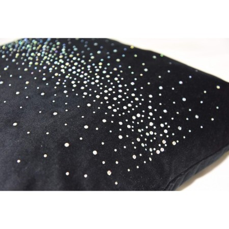 Pillowcase Sofi de Marko "Petunia", size 45x45 cm, black color-3