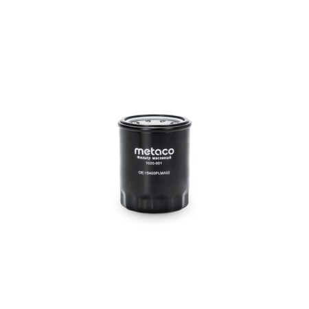 Oil filter Metaco 1020-001 (Nissan Qashqai (J10) (2006-2014)