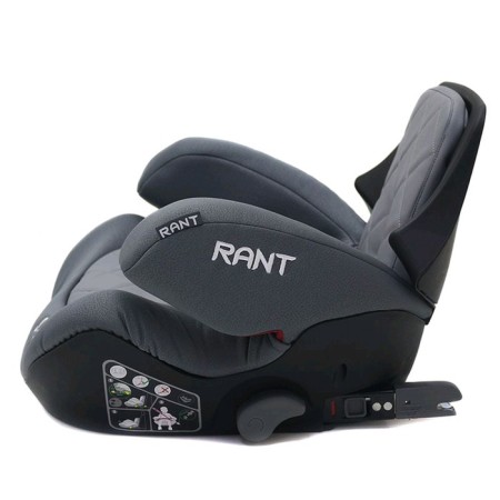 Car Seat children's Rant Flyfix, group 2/3 (15-36 kg), Grey color-1