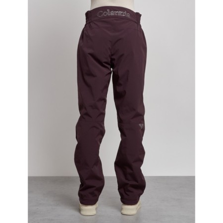 Warmed female trousers, size 48, dark-bearded color-7