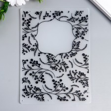 Embosting stencil plastic 