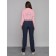 Sports female trousers, size 48, blue color