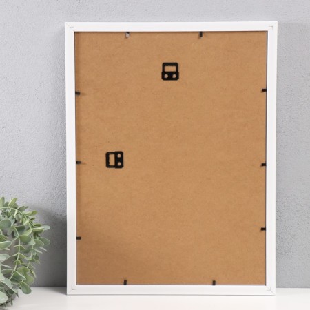 Photo frame Plastic "Gala" 30x40 cm, white (plastic screen)-2