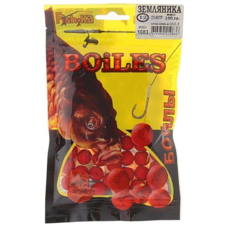 Boilles Fish.ka Strawberries, 12 mm, 100 g