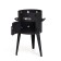 Bulava stove for a cauldron with a door, 8-10 l, d = 34 cm, metal 2 mm