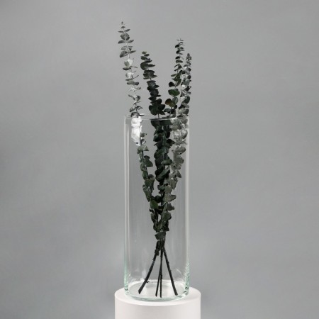 Vase "Pipe-147" H-40cm, D-14CM, V = 6.2l (glass thickness 2mm)-1
