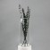 Vase "Pipe-147" H-40cm, D-14CM, V = 6.2l (glass thickness 2mm)