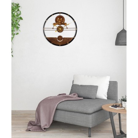 Wall clock "Mechanism", smooth move, 1AA, D = 60 cm-1