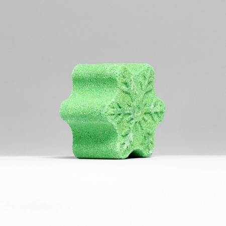 New Year's bomb for a bath with the aroma of mint "Snowflake", 20 g-2