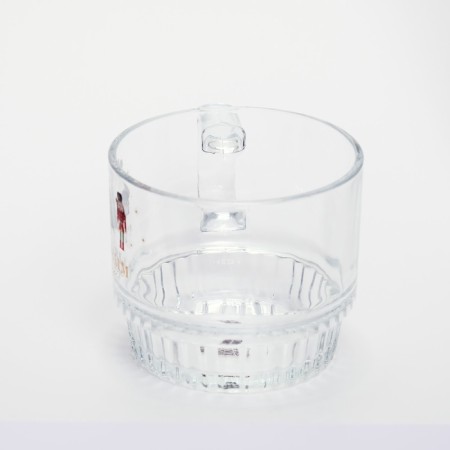 New Year. Glass mug “Happy New Year!”, 270 ml-1