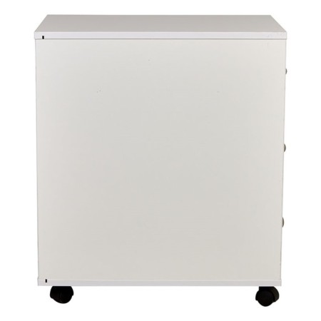 Tumbling with boxes on wheels Polini Kids Mirum, white color, 40x55 cm-2