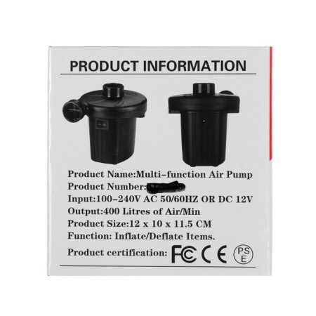 Electric pump 12 V, 75 watts, from a cigarette lighter, 3 nozzles-4
