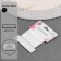 Knitted elastic, 5 mm, 3.8 m, white color