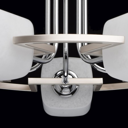 Tetro ceiling chandelier, 5x60W E14, metal 60x60x46 cm-4